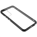 Samsung Galaxy S22 5G Magnetic Deksel med Herdet Glass - Svart