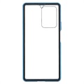 Xiaomi 11T/11T Pro Magnetic Deksel med Herdet Glass - Blå