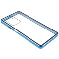 Xiaomi 11T/11T Pro Magnetic Deksel med Herdet Glass - Blå