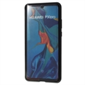 Huawei P30 Pro Magnetic Deksel med Herdet Glass - Svart