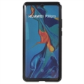 Huawei P30 Pro Magnetic Deksel med Herdet Glass - Svart