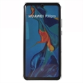 Huawei P30 Pro Magnetic Deksel med Herdet Glass - Sølv