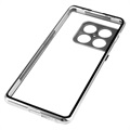 OnePlus 10 Pro Magnetisk Deksel med Herdet Glass - Sølv