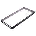 Samsung Galaxy Note20 Magnetisk Deksel med Herdet Glass - Svart