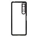 Sony Xperia 1 IV Magnetisk Deksel med Herdet Glass - Svart