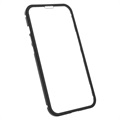 iPhone 13 Pro Magnetisk Deksel med Herdet Glass - Svart
