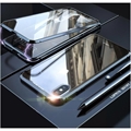 iPhone XS/X Magnetisk Deksel med Herdet Glass