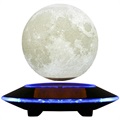 Magnetisk Svevende 3D Måne LED-Lampe / Nattlampe