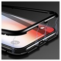 iPhone X Magnetisk Deksel med Herdet Glass Bakbeskytter