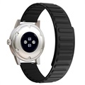 Samsung Galaxy Watch4/Watch4 Classic Magnetisk Silikon Sportsreim - Svart