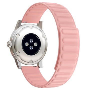 Samsung Galaxy Watch4/Watch4 Classic/Watch5/Watch6 Magnetisk Silikon Sportsreim - Rosa