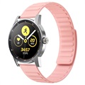 Samsung Galaxy Watch4/Watch4 Classic/Watch5/Watch6 Magnetisk Silikon Sportsreim - Rosa