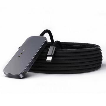 Magnetisk trådløs lader 18W - iPad Air 11 2024/2025/Air 2020/2022/Pro 11 2018/2020/2021/2022 - Svart