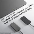 Magnetisk trådløs lader 18W - iPad Air 13 2025/2024/Pro 12.9 2022/2021/2020/2018 - Svart