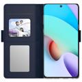 Sminkespeil Xiaomi Redmi 10C Flip-deksel - Blå