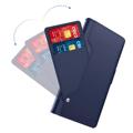 Sminkespeil Xiaomi Redmi 10C Flip-deksel - Blå