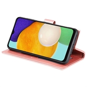 Samsung Galaxy A54 5G Mandala Series Lommebok-deksel - Roségull