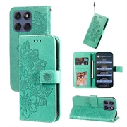 Motorola Edge 60 Fusion Mandala Series Lommebok-deksel - Grønn