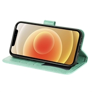 Motorola Edge 60 Fusion Mandala Series Lommebok-deksel - Grønn