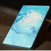 Amazon Kindle Paperwhite 4/3/2 Folio-etui med marmormønster - Blå