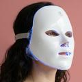 Marielle LED-lysbehandlingsmaske for ansiktet til hudpleie - hvit