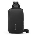 Mark Ryden MR737 4L skulderveske med USB-A/USB-C-ladeporter - svart