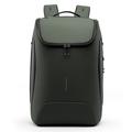 Mark Ryden MR9100 31L forretningsryggsekk - TSA-lås, USB-lading, RFID-beskyttelse - olivengrønn