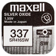 Maxell 337/SR416SW sølvoksid-ur-batteri 1.55V