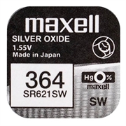 Maxell 364/SR621SW sølvoksid-ur-batteri 1.55V
