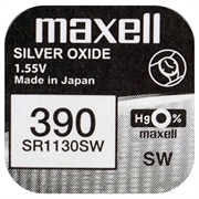 Maxell 390/389 SR1130SW sølvoksid-ur-batteri 1.55V
