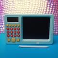 Maxlife MXWB-01 Skrivetavle for barn med kalkulator - blå