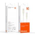 Mcdodo Alpha-serien silikon-USB-C-kabel 65W – 1.2m – beige