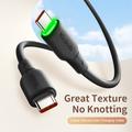 Mcdodo Alpha-serien silikon-USB-C-kabel 65W – 1.2m – svart