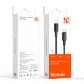 Mcdodo Alpha-serien silikon-USB-C-kabel 65W – 1.2m – svart
