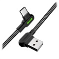 Mcdodo Night Elves 90-graders USB-C Kabel - 1.8m - Titan Svart
