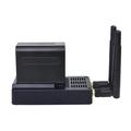 Measy T1850 1080p trådløs videosender/mottaker – 500m, 5 GHz, EU-stikkontakt – svart