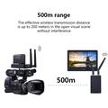Measy T1850 1080p trådløs videosender/mottaker – 500m, 5 GHz, EU-stikkontakt – svart