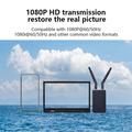 Measy T1850 1080p trådløs videosender/mottaker – 500m, 5 GHz, EU-stikkontakt – svart