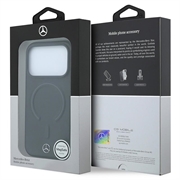 iPhone 18 Pro Mercedes-Benz 3D-deksel - MagSafe-kompatibelt - svart
