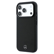 iPhone 18 Pro Max Mercedes-Benz Semi Wrap-deksel - MagSafe-kompatibelt - svart