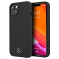 Mercedes-Benz Silicone Line iPhone 13 Mini Deksel - Svart