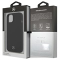 Mercedes-Benz Silicone Line iPhone 13 Mini Deksel - Svart