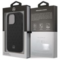 Mercedes-Benz Transparent Line iPhone 13 Pro Lærdeskel - Svart