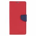 Mercury Goospery Fancy Diary Samsung Galaxy S24 Ultra Lommebok-deksel - Rød