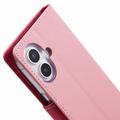 iPhone 16 Mercury Goospery Fancy Diary Lommebok-deksel - Rosa
