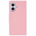 iPhone 16 Mercury Goospery Fancy Diary Lommebok-deksel - Rosa