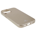 iPhone 15 Mercury Goospery Glitter TPU-deksel - Gull