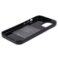 iPhone 15 Plus Mercury Goospery Glitter TPU-deksel - Svart