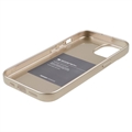 iPhone 15 Plus Mercury Goospery Glitter TPU-deksel - Gull