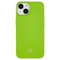 iPhone 14 Plus Mercury Goospery Glitter TPU-deksel - Grønn